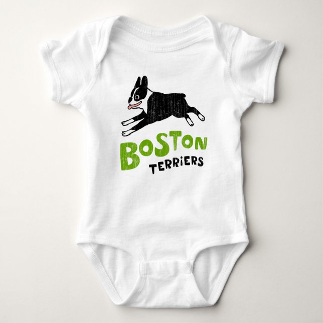 T-shirts Terrier de Boston (Frente)