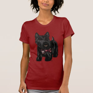 T-shirts Terrier escocês e Arco