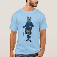 Terrier na West Highland em Kilt 3