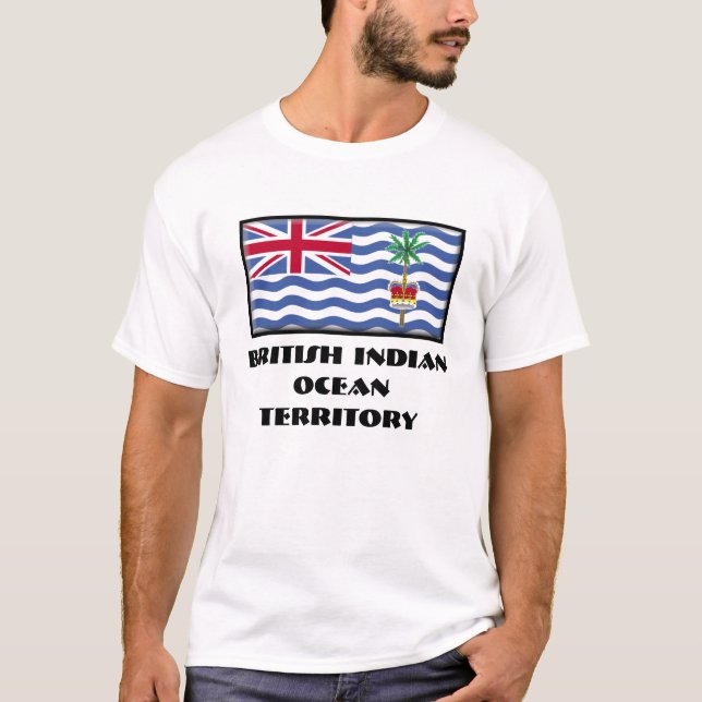 T-shirts Território de Oceano Índico britânico (Frente)