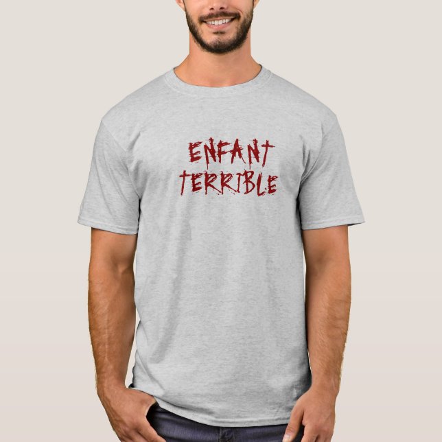 T-shirts Terrível de Enfant (Frente)