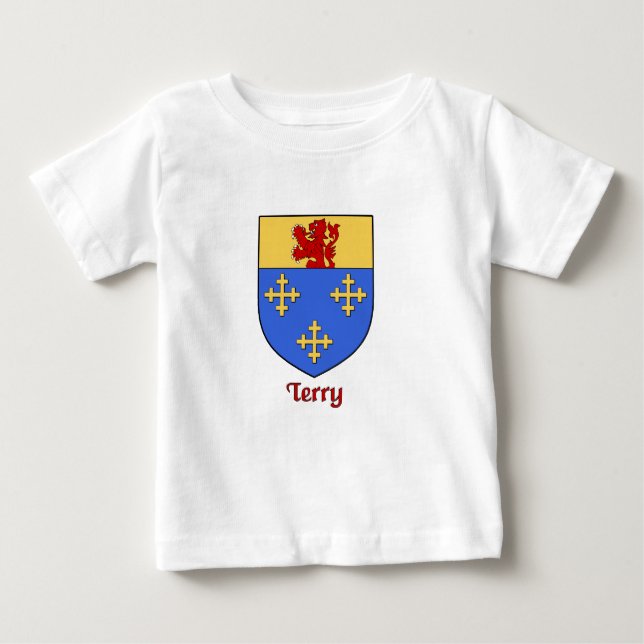 T-shirts Terry Family Shield (Frente)