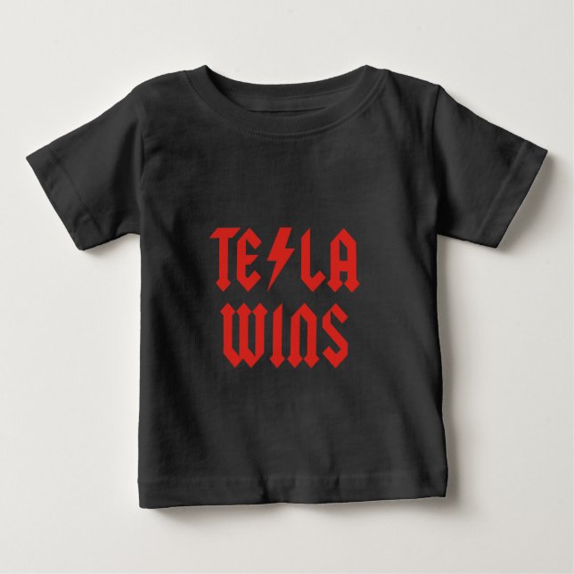 T-shirts Tesla (Frente)