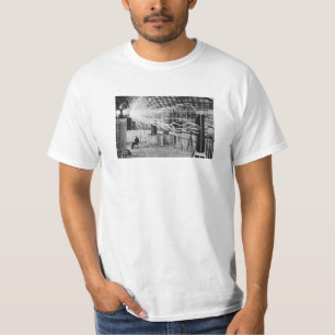 T-shirts Tesla clássico