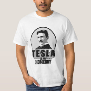 T-shirts Tesla é meu ficar em casa