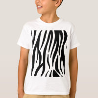 Teste padrão animal da zebra do impressão