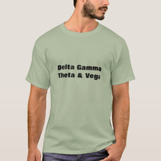 T-shirts Teta da gama do delta & Vega T confortável