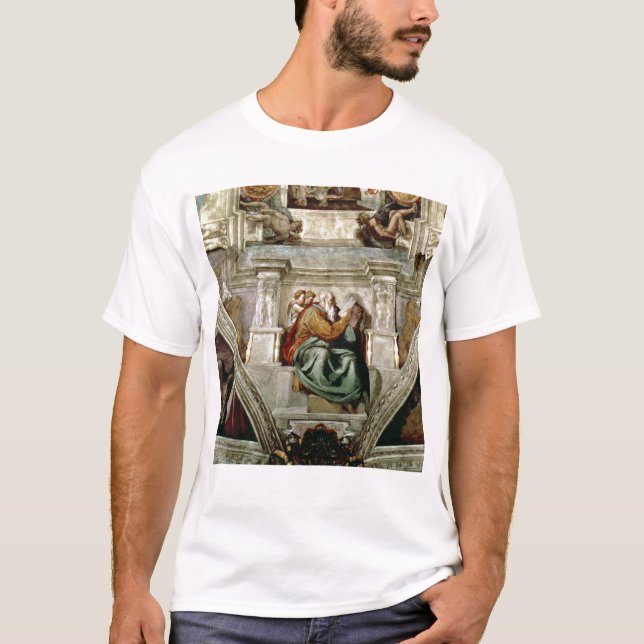 T-shirts Teto da capela de Sistine, 1508-12 (Frente)
