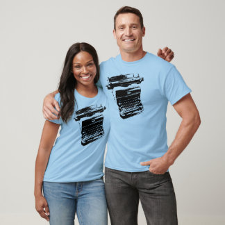 T-shirts Teto do Estilo Vintage da Máquina de Máquina