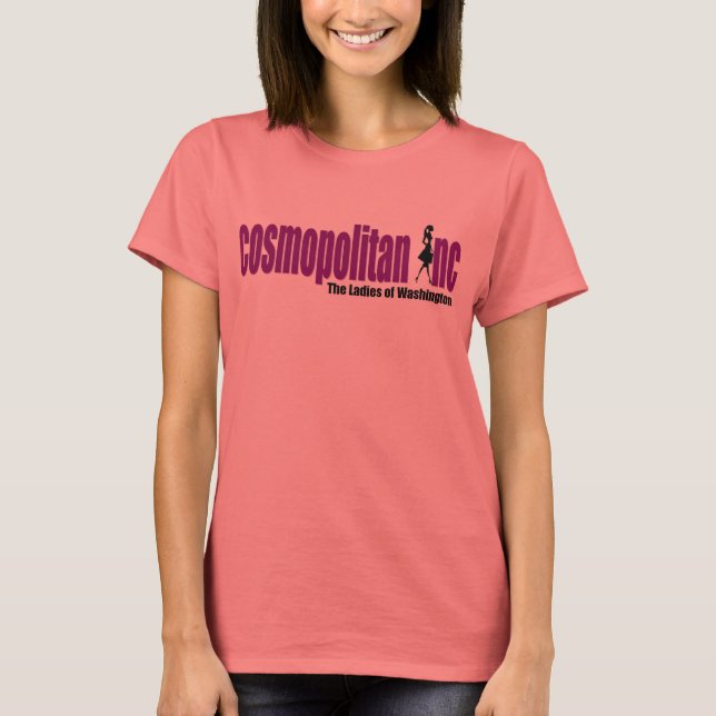 T-shirts Teto do logotipo Ringer (Frente)