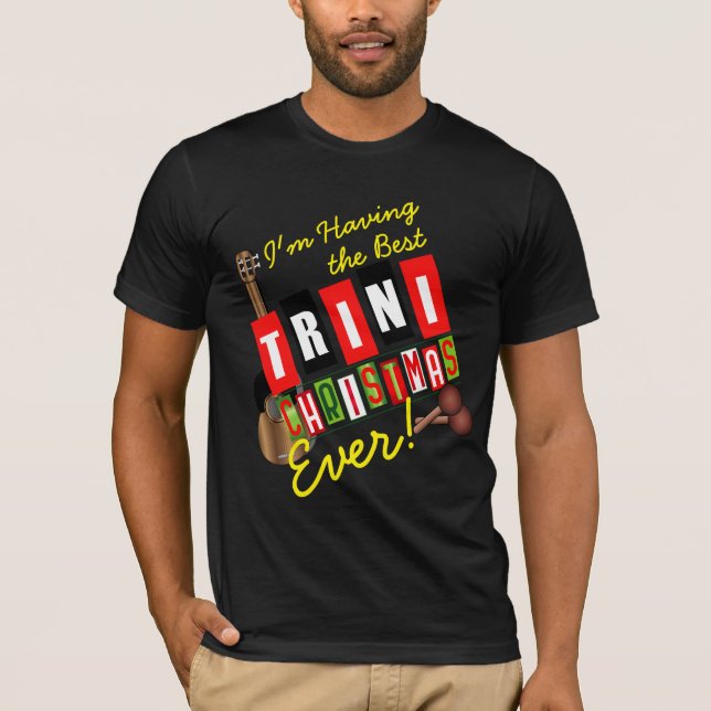 T-shirts Teve o melhor Natal do Trini! (Frente)