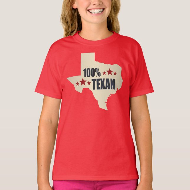 T-shirts Texan 100% (Frente)