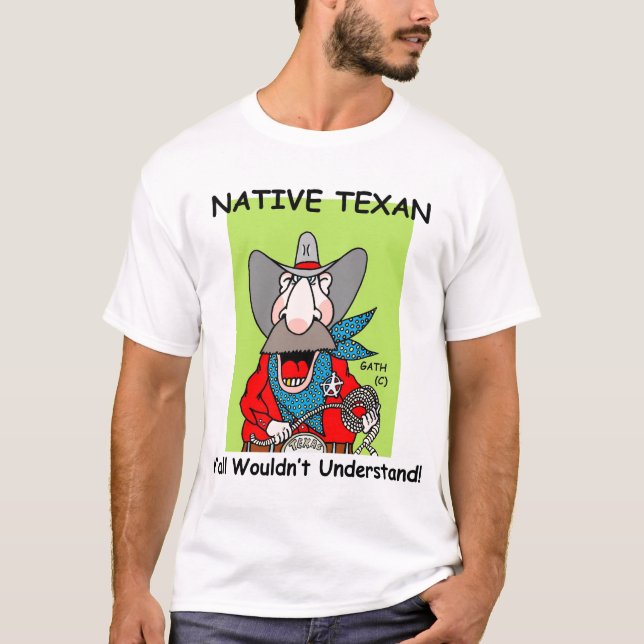 T-SHIRTS TEXAN NATIVO (Frente)