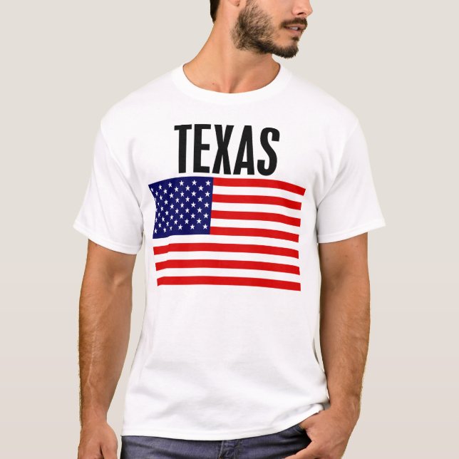 T-shirts Texas (Frente)