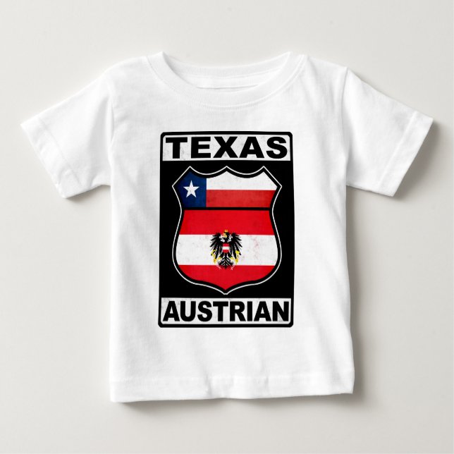 T-shirts Texas Austrian American Tee (Frente)