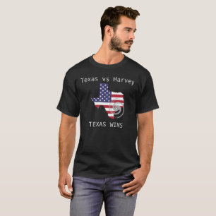 T-shirts Texas contra Harvey, vitórias de Texas