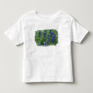 T-shirts Texas, Lago Buchanan. Texas Bluebonnet e Selvagem