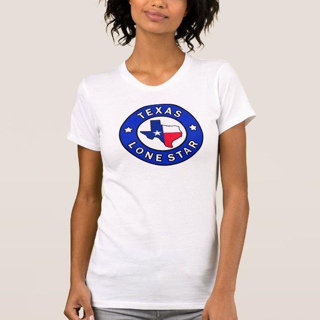 T-shirts Texas Lone Star (Frente)
