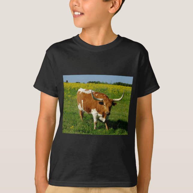 T-shirts Texas Longhorn (Frente)