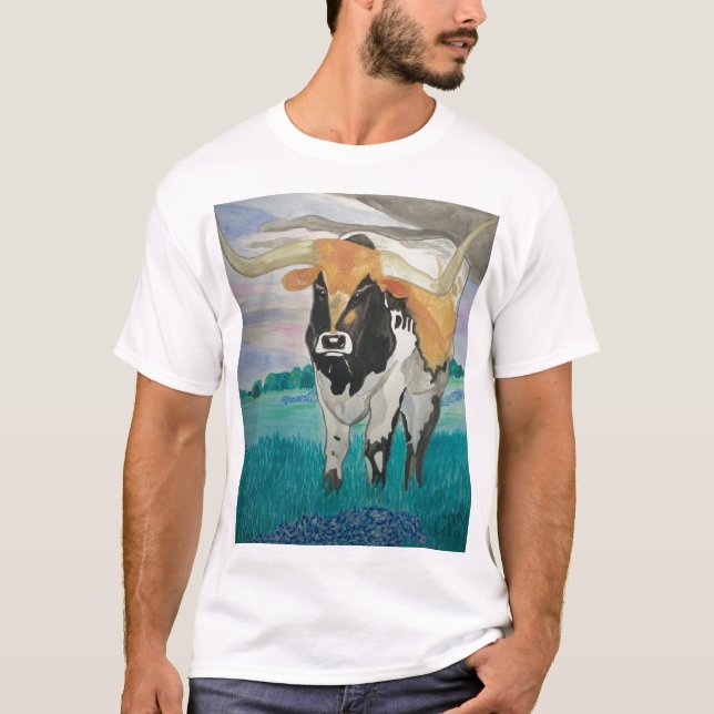 T-shirts Texas Longhorn (Frente)