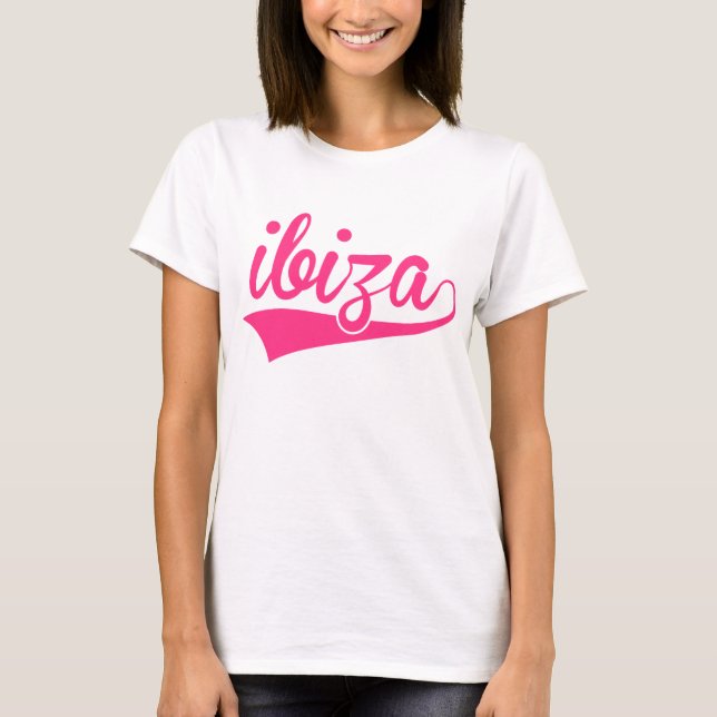 T-shirts Texto 2 de Ibiza (Frente)