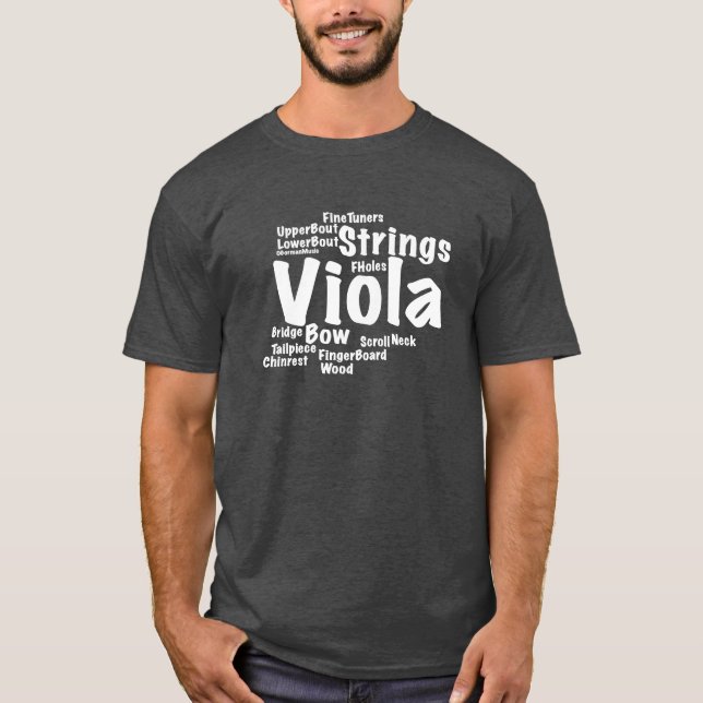 T-shirts Texto Branco da Nuvem do Word Viola (Frente)