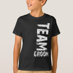 T-shirts Texto de Grunge Extra Grande do Grupo