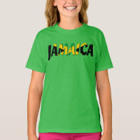 Texto do sinalizador da Jamaica - Topo