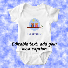 T-shirts Texto personalizado de desenho animado