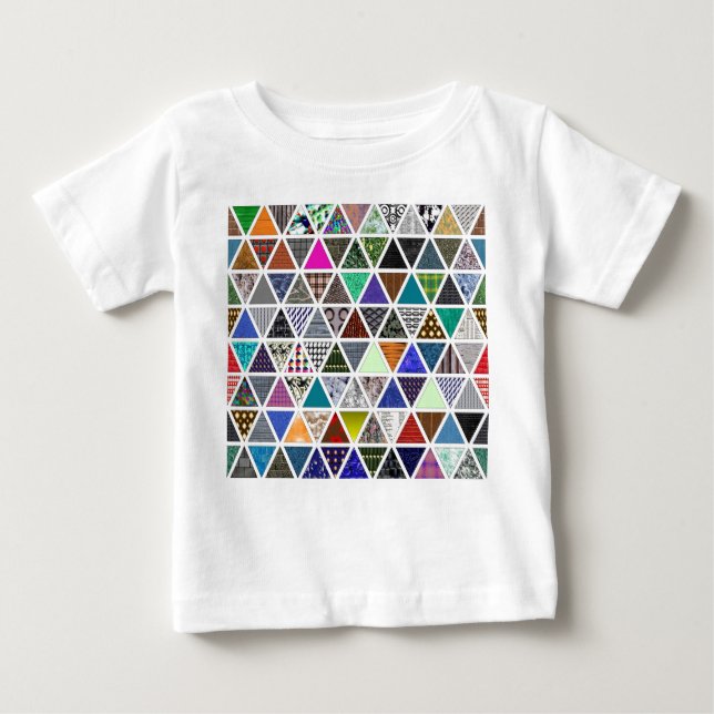 T-shirts Texturas triangulares 02 (Frente)