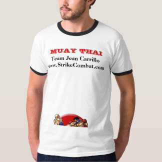 T-shirts thai_kick_logo, equipe Jean Carrillowww.StrikeCom…