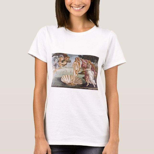 T-shirts “The Birth of Venus”の優良アパレル (Frente)