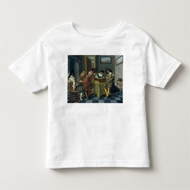 T-shirts The Game da gamão (Frente)