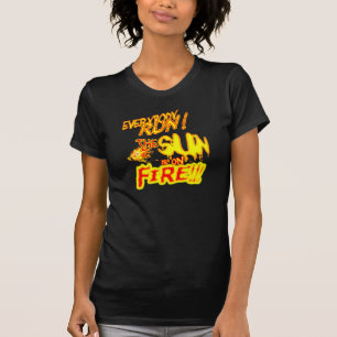 T-shirts The Sun está no fogo