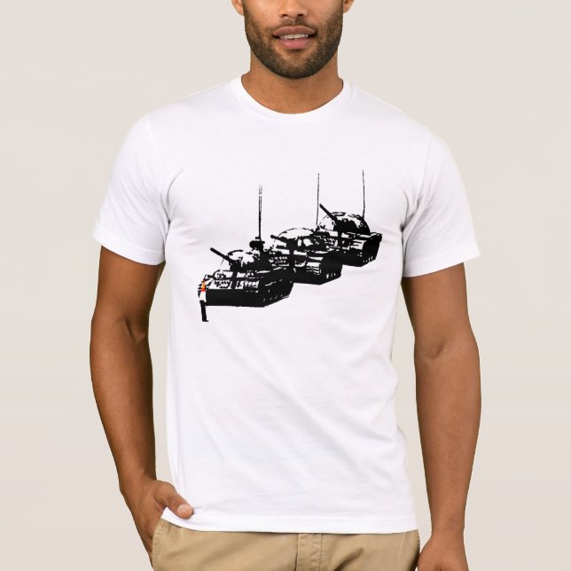 T-SHIRTS THE TANK MAN (TRAFIC CONE) (Frente)