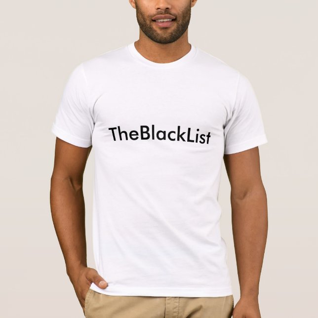 T-shirts TheBlackList (Frente)