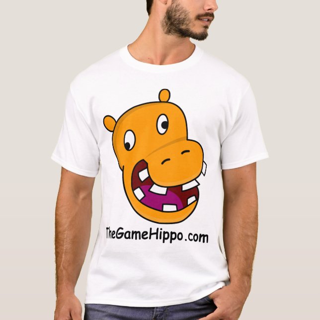 T-shirts TheGameHippo (Frente)