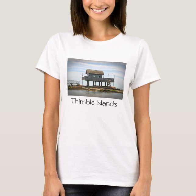 T-shirts Thimble Island TSirt (Frente)