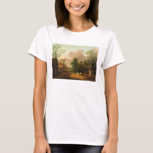 T-shirts Thomas Gainsborough uma paisagem com figuras, Fa