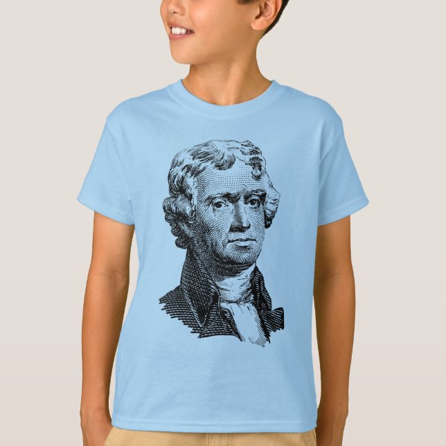 T-shirts Thomas Jefferson (Frente)