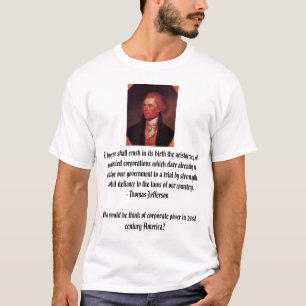 T-shirts Thomas Jefferson, eu espero que nós esmagaremos n
