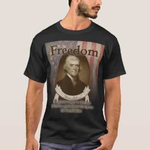 T-shirts Thomas Jefferson - liberdade