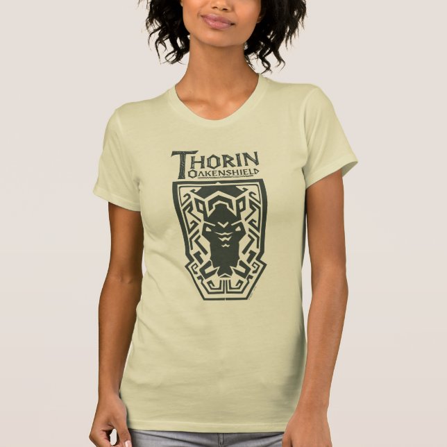 T-shirts THORIN OAKENSHIELD™ - Símbolo de blindagem (Frente)