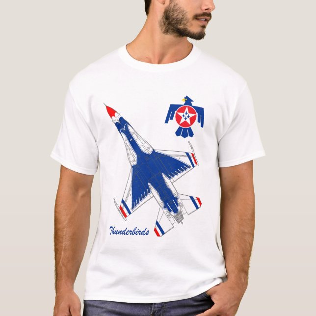 T-shirts Thunderbirds (Frente)