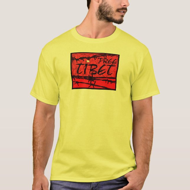 T-SHIRTS TIBET LIVRE (Frente)