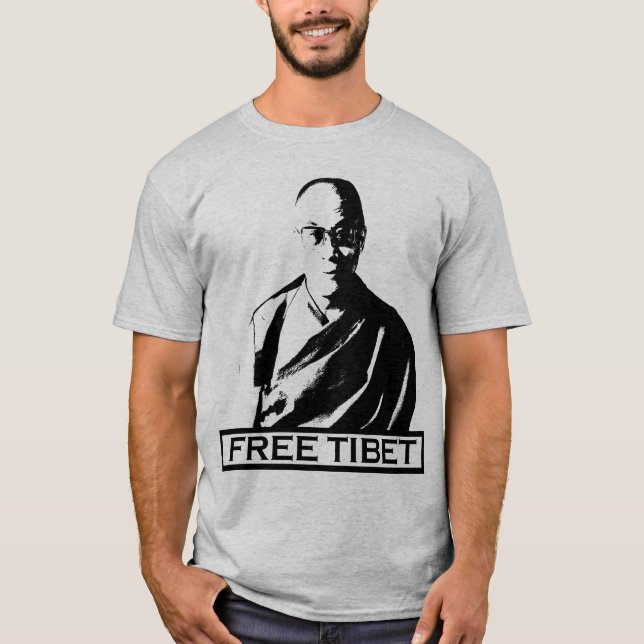 T-SHIRTS TIBET LIVRE (Frente)
