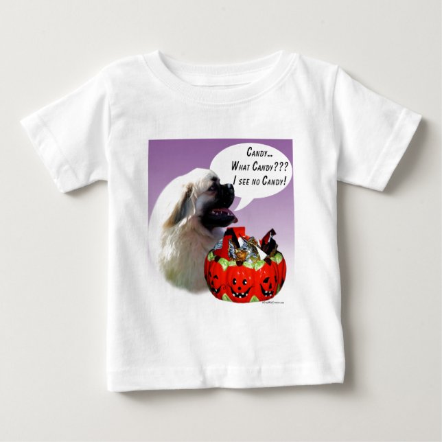 T-shirts Tibetano - espanhol Halloween Candy (Frente)
