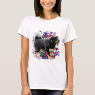 T-shirts Tibetano Mastiff Patriot