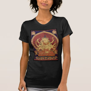 T-shirts Tibetano Thanka de Guhyasamaja Akshobhyavajra