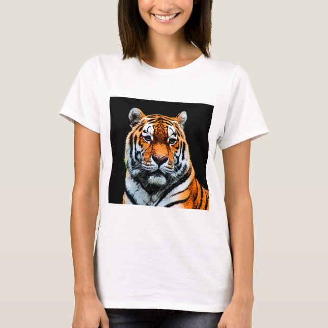T-shirts Tiger Eyes Inspiration (Frente)